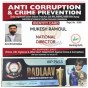 भ्रष्टाचार के खिलाफ मुहिम को नई ताकत: पत्रकार मुकेश रमोल बने एंटी करप्शन एंड क्राइम प्रिवेंशन के राष्ट्रीय निदेशक, 10 मई को यमुनानगर में होंगे&nbsp;सम्मानित..